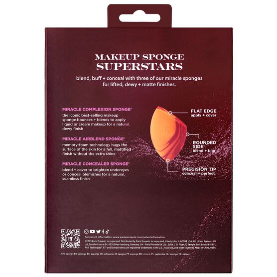 KIT DE ESPONJA REAL TECHNIQUES SUPERSTARS DA BELEZA